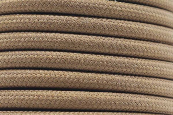 CABLE TS REDONDO TABACO bobina 15 m